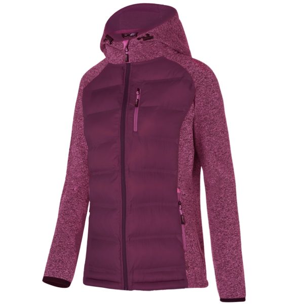 CHAQUETA  MUJER JOLUVI NUBLO W  FUCSIA