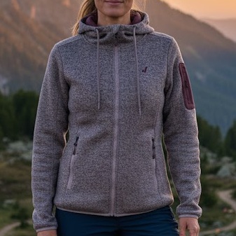 CHAQUETA  MUJER JOLUVI KURNI ROSA PALO