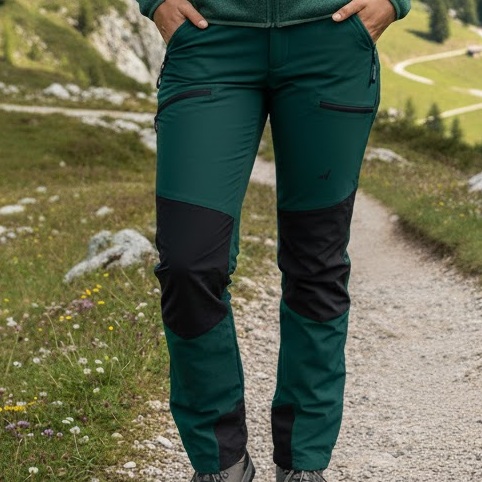 PANTALON MUJER JOLUVI REDMOND W VERDE