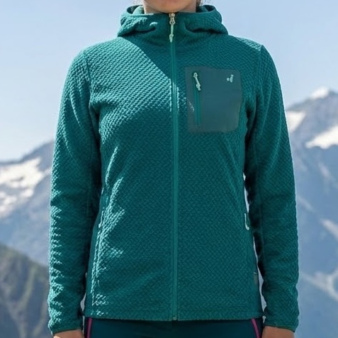 CHAQUETA POLAR MUJER JOLUVI ALPHA ESMERALDA