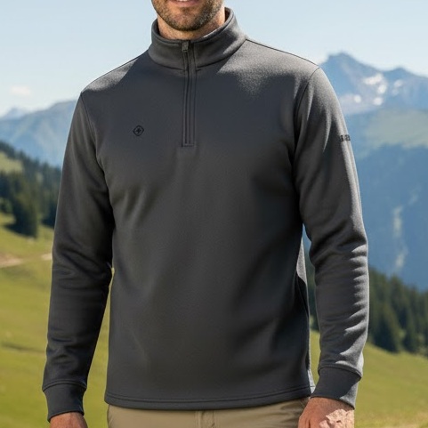 SUDADERA HOMBRE IZAS SAUD GRIS